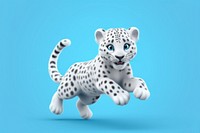 Leopard wildlife cheetah cartoon. AI generated Image by rawpixel.