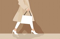 Bag footwear shopping handbag. AI generated Image by rawpixel.