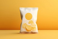 Food text potato chip freshness. AI generated Image by rawpixel.