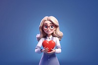 Cartoon adult woman technology. AI generated Image by rawpixel.