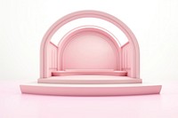Architecture pink furniture building. AI generated Image by rawpixel.