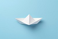 Origami paper boat art. 