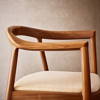 Chair wood furniture armchair. 