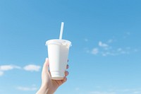 Milk holding dairy drink. AI generated Image by rawpixel.