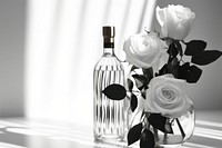 Bottle rose perfume flower. 