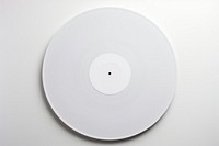 White technology turntable porcelain. AI generated Image by rawpixel.