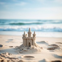 Beach sand outdoors nature. 