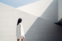 Architecture building standing apparel. AI generated Image by rawpixel.