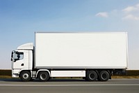 Truck vehicle road transportation. AI generated Image by rawpixel.