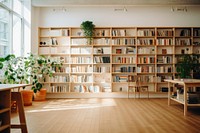 Bookshelf furniture bookcase chair. 