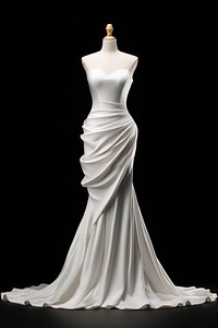 Wedding dress mannequin fashion. 