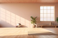 Room architecture flooring hardwood. AI generated Image by rawpixel.