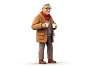 Coat overcoat portrait standing. AI generated Image by rawpixel.