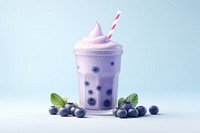 Berry blueberry smoothie fruit. AI generated Image by rawpixel.