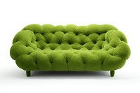 Furniture cushion green sofa. AI generated Image by rawpixel.
