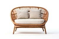 Furniture cushion pillow wicker. 