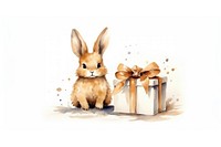Mammal rodent animal rabbit. AI generated Image by rawpixel.