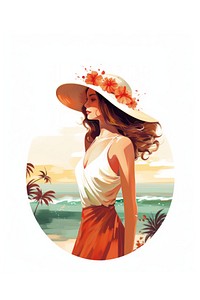 Fashion summer adult women. AI generated Image by rawpixel.