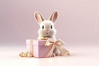 Rodent animal mammal rabbit. AI generated Image by rawpixel.