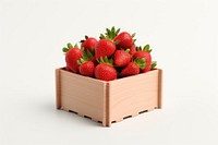 Strawberry box fruit plant. 