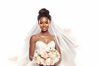 Portrait fashion married wedding. AI generated Image by rawpixel.