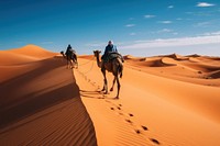 Landscape outdoors desert nature. 