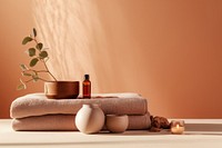 Towel spa simplicity container. AI generated Image by rawpixel.
