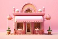 Sweets pink food pink background. AI generated Image by rawpixel.