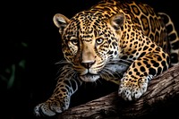 Wildlife leopard animal mammal. AI generated Image by rawpixel.