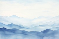 Mountain backgrounds nature blue. 