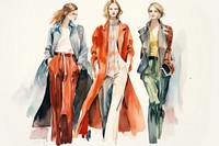 Fashion adult dress art. AI generated Image by rawpixel.