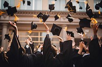 Graduation student adult intelligence. AI generated Image by rawpixel.