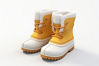 Footwear white shoe boot. AI generated Image by rawpixel.