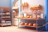 Bakery bread food shop. 