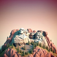 Representation creativity landscape sculpture. AI generated Image by rawpixel.
