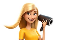 Smiling cartoon adult women. AI generated Image by rawpixel.