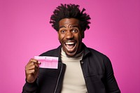 Holding pink pink background happiness. AI generated Image by rawpixel.