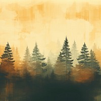 Forest backgrounds outdoors conifer. AI generated Image by rawpixel.