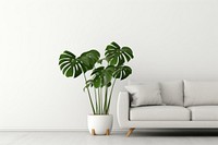 Furniture plant sofa leaf. AI generated Image by rawpixel.