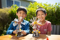 Outdoors child kid togetherness. 