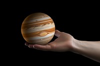 Astronomy holding planet adult. 