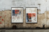 Wall architecture poster text. AI generated Image by rawpixel.