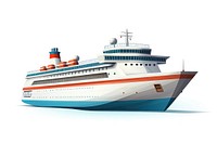 Ship vehicle cruise ferry. AI generated Image by rawpixel.