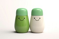 Cartoon bottle shaker green. AI generated Image by rawpixel.