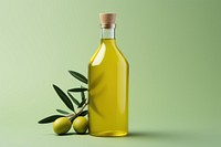 Bottle olive food refreshment. 