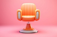 Chair furniture armchair cartoon. AI generated Image by rawpixel.