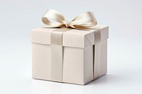 Birthday gift box mockup, realistic object psd