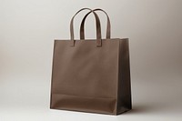 Brown shopping handbag, design resource