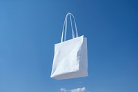 Bag handbag white blue. 