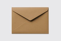 Paper envelope mockup, stationery psd